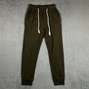 Vince Olive Green Drawstring Jogger Pants Womens XS #2057